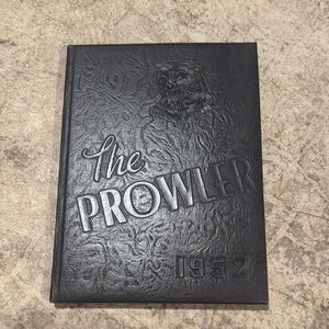 The Prowler 1952 Black Embossed yearbook, Thief River Falls MN